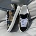 Trendy Niche Versatile Canvas Low-top Men's And Women's Fashionable Trendy Sneakers, Black Casual Sho, Embroidered_vogvips.com