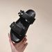 Floral Hook & Loop Sandals For Women - Adjustable Metal Buckle Strap Flat Roman Gladiator Sandals_vogvips.com