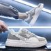 Spring Versatile Mesh Trendy Board Small White Casual Sports Student Shoes Men's_vogvips.com