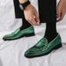Suitable For All Seasons Shoes Large Glossy Loafers 38-48 Size Pin Buckle British Trend Hairstylist Social Spirit Little Le_vogvips.com