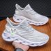 Men's shoes spring and autumn everything sports running casual deodorant breathable net shoes Daddy shoes_vogvips.com