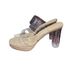 Transparent High Heels Women's New Arrivalsummerwaterproof Platform Sandals One Strap Thick Heel Outwear Small Size Sandals_vogvips.com