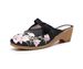 2025 Summer New High Slope Heel Slippers Women's Sandals Embroidered Cloth Shoes_vogvips.com