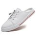 Men's Round Head Leather Men's Casual Lace-up Splicing Lazy Shoes Men's Shoes_vogvips.com
