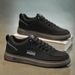 2025 Spring Summer New Breathable White Men's Korean Edition Versatile Sports And Leisure Board Trendy Shoes_vogvips.com