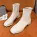 Women's 2025 New Summer Thin Thick Heel Short White Slim Spring Autumn Single Martin Boots_vogvips.com
