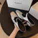 Grape Mom Studiolee~ French Square Toe Pleated Slip-On Rhinestone Buckle Mules Half Slippers High Heels_vogvips.com