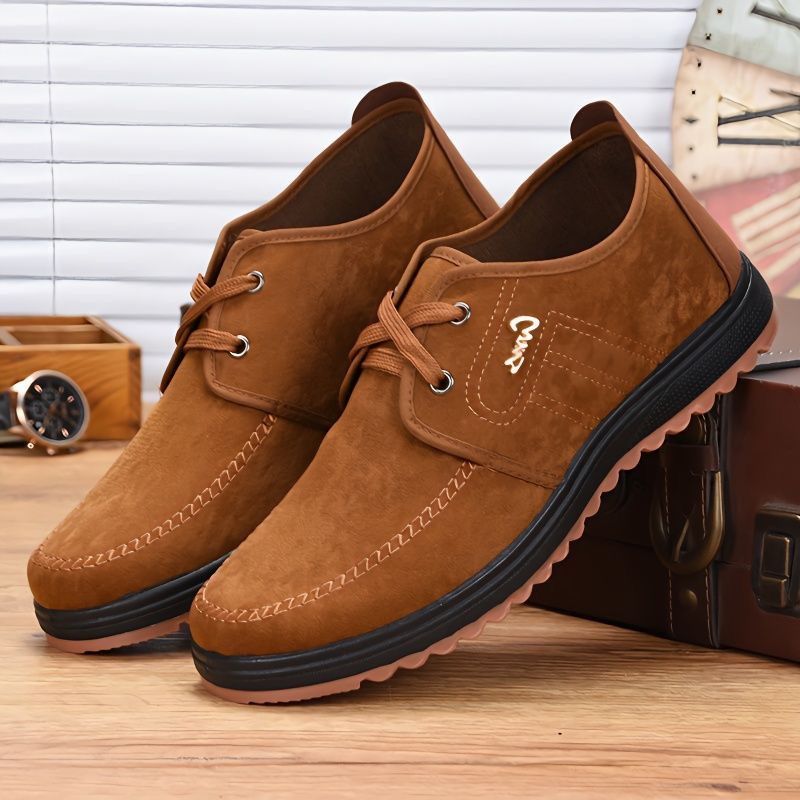 Man Sports Running Shoes Synthetic Canvas Versatile Easy To Clean Sneakers Footgear_vogvips.com