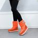 Winter Thickened Fleece-Lined Warm Comfortable Fashion Mid-Calf Snow Lightweight Cotton Boots Women's Shoes_vogvips.com