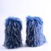 Women's Shoes spring and autumn new winter warm ladies outdoor cotton snow boots raccoon fur boots women_vogvips.com