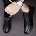 Genuine Leather Brand White High Quality Casual For Men Laces Up Summer Breathable Walk Shoes Fashion Sneaker_vogvips.com