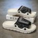Slippers Men In Summer 2025, New Style For Outerwear, Anti Slip, With A Sense Of Stepping On Poop. Couple's One Line_vogvips.com