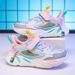 Children's Shoes Boys Spring And Autumn Leather Breathable Non-slip Thick Soled Students Leisure Running Children's Sneakers_vogvips.com