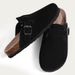 Comwarm Winter Slippers Brand Cow Suede Clogs Leather Cork Footbed Mules Outdoor Antiskid Men Beach Sandals_vogvips.com
