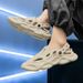 Litfun Summer Clog Sandal For Men New Outdoor Soft Botton Beach Slipper Anti-lip EVA Garden Fahion Hollow Hole_vogvips.com