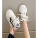 Leather Small White Women 2024 Autumn New Thick Sole Comfortable Simple Board Casual Matching Color Women's Shoes_vogvips.com