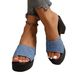 In-stock Wholesale 2025 Summer European And American Style Open-toe Women's Sandals, Fashionable Wedge Heel Leopard_vogvips.com