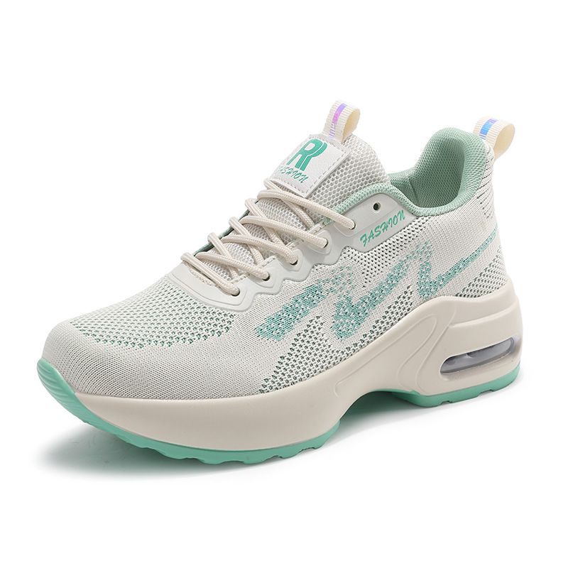 Inside Elevating Women S Sports Mesh Surface Breathable Small White Shoes Thick Sole_vogvips.com