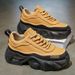 Men's Shoes Spring And Autumn New Leather Versatile Trendy Men's Fashion Trend Sports Leisure Thick Soled Men's Shoes Non Slip Wear Resistant_vogvips.com