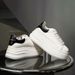 6.5Cm Thick Height-Increasing, Wear-Resistant Sole, 2026 Early Spring New Model, Versatile Casual Sports Women's Trendy_vogvips.com