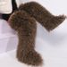 1178225343@qq.com Cross-Border Autumn Winter Outdoor 72cm Thigh High Beach Wool Over-the-Knee Fur Snow Boots Women_vogvips.com