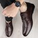 Men's First-layer Casual Shoes, Small Leather Shoes, Men's Soft-soled Men's Shoes_vogvips.com