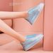 Women's Fashion Sneakers With Gradient Crystal Embellishments - Breathable Slip-Resistant Platform Shoes For Casual Wear Comfortable And Versatile_vogvips.com