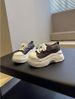 Muffin Platform Big Head Bread Shoes For Women Retro Hundred Match Small Height Increase Leisure Sports Shoes_vogvips.com