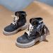 Ripped Denim Martin Boots For Women 2025 New Thick Sole Autumn Lightweight Breathable_vogvips.com