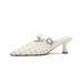 Cameido Ladies Elegant High End Beige Stiletto Heels_vogvips.com