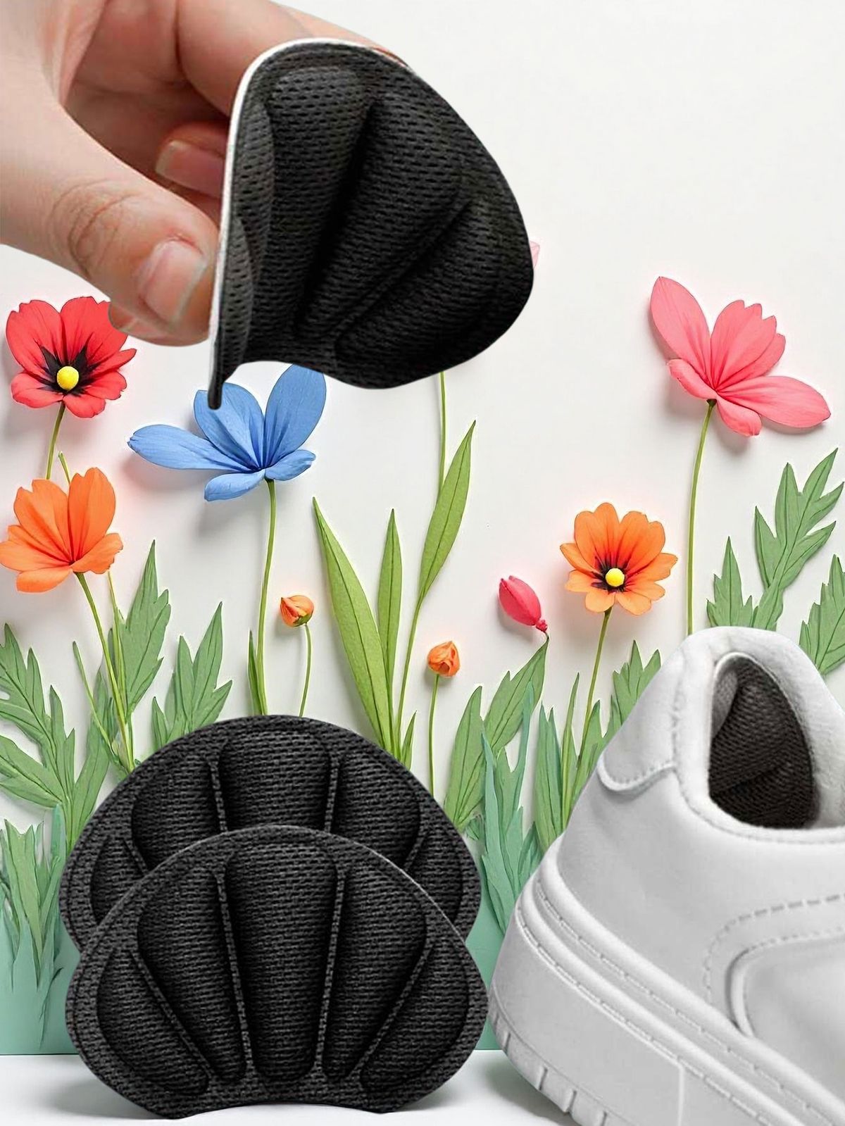 To Adjust Shoe Size, Anti Friction Stickers For Sports Shoes, Heel Stickers For Women To Prevent Heel Drop, Half Size Pads_vogvips.com