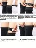 2PCS Boots With Velcro Straps For Secure Fit, High Boots, Anti-slip Elastic Band To Prevent Slip-off_vogvips.com