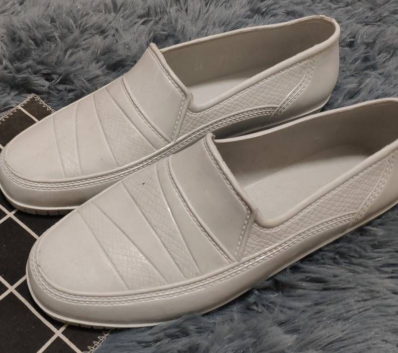 Men's Low-Cut Work Shoes - Slip-Resistant, Waterproof PVC Shoes For Kitchen, Construction & Outdoor Labor_vogvips.com