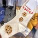 MW Korea Dongdaemun Hard Work Cartoon Pizza Cookie Mid-Calf Internet Celebrity Cute Girl Slouch Socks_vogvips.com