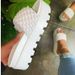 Women's Platform Sandals Woven Strap One Strap Design New Style 2024_vogvips.com