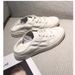 Sheepskin Version Spring New Genuine Leather White Women S Summer Thin Heel Flat Casual German Training Shoes_vogvips.com