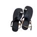 One-Strap Flat For Women 2025 Summer New Soft Leather Post Roman Open Toe Sandals_vogvips.com