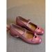 Lancui~ Girl's Style Chunky Heel Mary Jane For Women 2025 Spring Summer New One-Strap Bowknot Shallow Mouth Single Shoes_vogvips.com