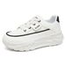 Women's Casual Shoes, Single Shoes, Women's Shoes With Tire Soles, White Sneakers_vogvips.com