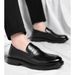 Leather Men's Derby British Style Groom Wedding Autumn Cowhide Business Men's Shoes_vogvips.com