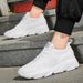 Height-increasing Men's Shoes Sports Shoes Mesh Casual Shoes Soft-soled Travel Shoes Student Running Shoes Men_vogvips.com