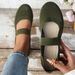 plus Size round Toe Flat Casual Women's Shoes Flyknit Hollowed out Spring Summer Fashionable Hollow Flyknit Flat Footwear_vogvips.com