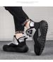 2025 Men's Autumn, And Winter Snow Boots With Thickened Fleece And Anti-slip Cotton Boots On One Foot_vogvips.com