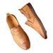 Euro Step 2025 Spring And Autumn Hand-sewn Casual Men's Leather Soft Sole Single Shoes 521_vogvips.com