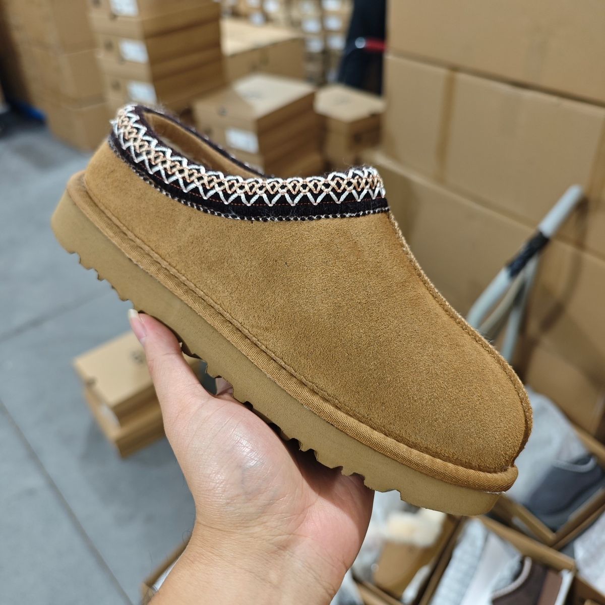 U Ethnic Style Lazy Flat Bottomed Talman Mop Fashionable Warm Integrated Women's Versatile Fur Shoes Thin Sole_vogvips.com