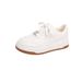 Women's Thick Soled Height Enhancing White Shoes For Women Spring New Genuine Leather Versatile Retro Old Silver Buckle Casual Sports Shoes_vogvips.com