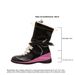Women Boxing Boots 6Cm Height-Increasing Martin For Women 2025 Autumn New Western Boots Color-Block Lace-Up Boxing Shoes_vogvips.com