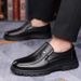 Middle-aged Genuine Leather Breathable Autumn New Thick-soled Casual Non-slip Soft-soled Slip-on Men's Shoes_vogvips.com