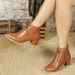 326-87 Elegant, Fashionable, Comfortable Martin With Pointed, Thick Heels And Straps For High Height Women's Boots_vogvips.com