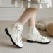 Lolita Cute Flat Girl 2025 Autumn Winter New Martin Short Boots Student Women's Shoes_vogvips.com